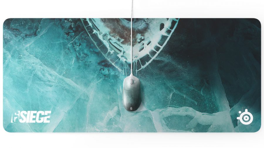 SteelSeries releases a Prime gaming mouse and QcK Heavy XXL mouse pad Rainbow Six Siege Black Ice Edition